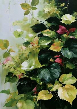 Impressionistic Floral Painting