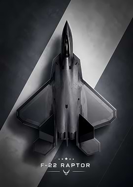 F-22 Raptor Top-Down View