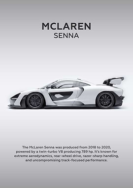 McLaren Senna Side View