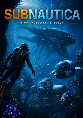 Subnautica Underwater Scene