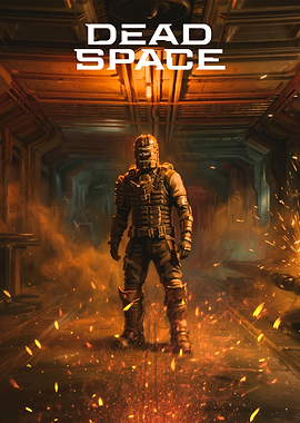Dead Space Isaac Clarke Poster