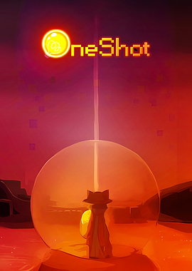 Niko in a bubble with OneShot