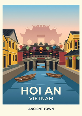 Hoi An Ancient Town Poster