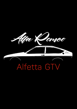 Alfa Romeo Alfetta GTV Silhouette