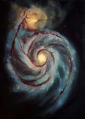 Spiral Galaxy with Companion