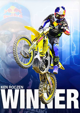 Ken Roczen Motocross Winner