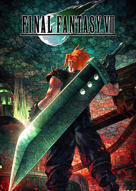 Cloud Strife with Buster Sword