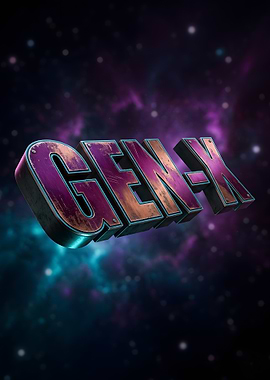 Gen-X Text Art