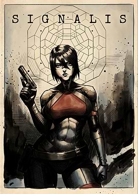 Signalis Game Poster