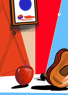 Apple and Guitar