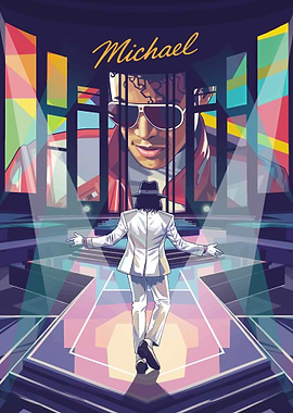 Michael on Stage