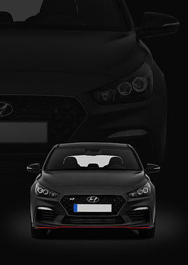 Hyundai i30 N Black Matte