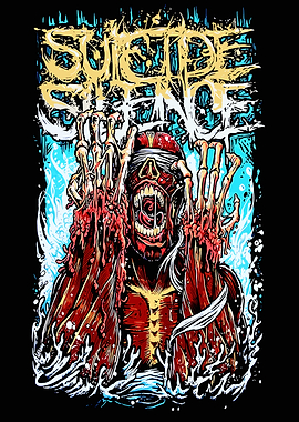 Suicide Silence Band Art