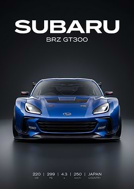 Subaru BRZ GT300 Race Car
