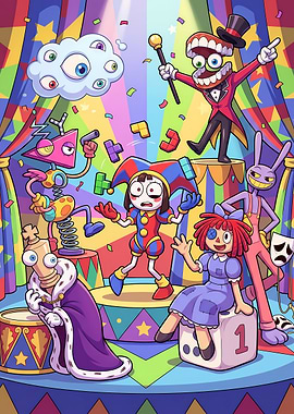 The Amazing Digital Circus of Strange Characters