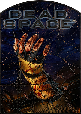 Dead Space Stained Glass Art