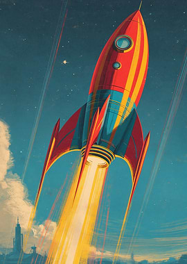Retro Rocket Launch