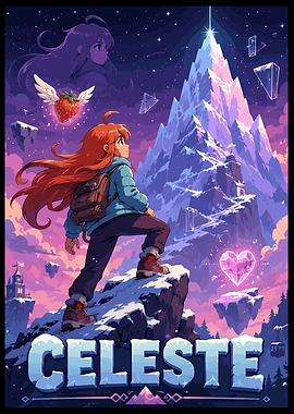 Celeste Game Poster
