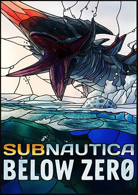 Subnautica Below Zero Stained Glass Art