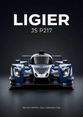 Ligier JS P217 Race Car