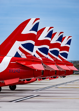 Red Arrows Formation