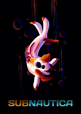 Subnautica Koi Fish Art