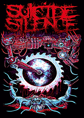 Suicide Silence Band Art