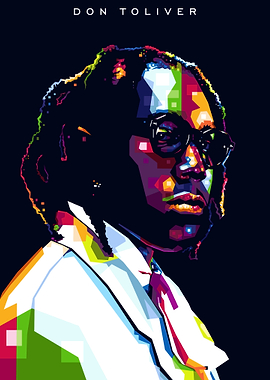 Don Toliver Pop Art Portrait