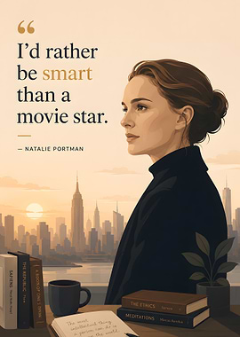 Natalie Portman Quote on Intelligence