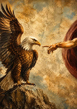 Eagle and Divine Hand