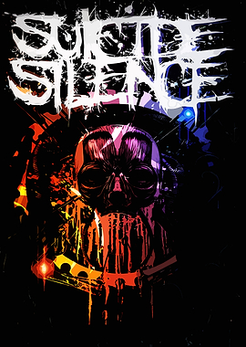 Suicide Silence Skull Art