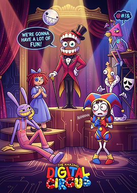 The Amazing Digital Circus Characters
