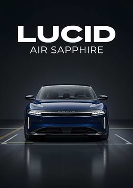 Lucid Air Sapphire Electric Car