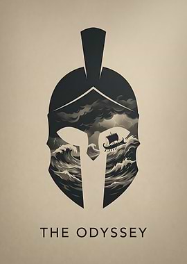 The Odyssey Helmet Poster