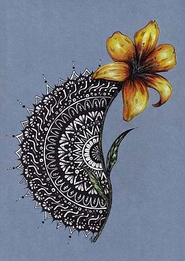 Mandala Flower Art