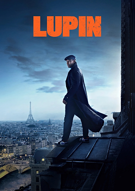 Lupin on a Paris Rooftop
