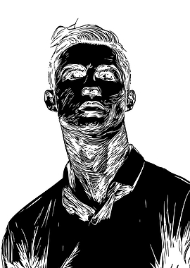 Cristiani Ronaldo Portrait
