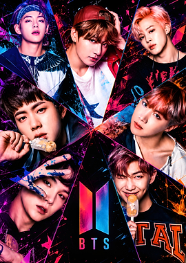 BTS Members with Popsicles