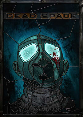 Dead Space Stained Glass Art