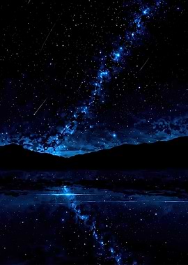 Starry Night Over Water