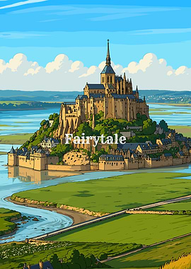 Fairytale Castle on a Hill