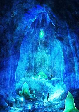 Mysterious Ice Cave Temple