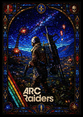 ARC Raiders Stained Glass Poster