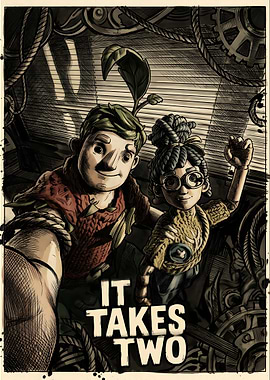 It Takes Two Game Poster