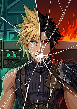 Split Personality Anime Character