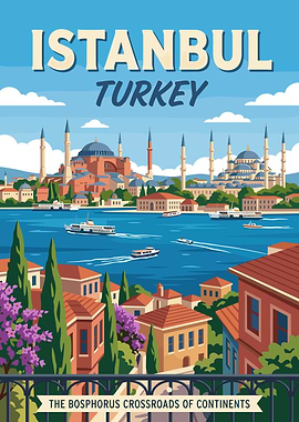 Istanbul Turkey Bosphorus Crossroads