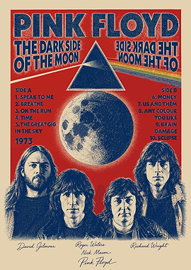Pink Floyd Dark Side of the Moon Poster