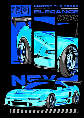 Honda NSX Car Art