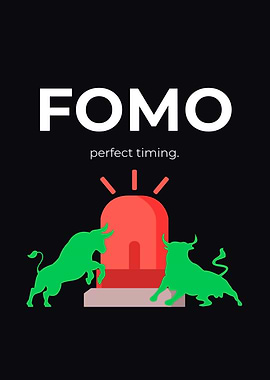 FOMO – Black Edition – Minimalist Trading Psychology