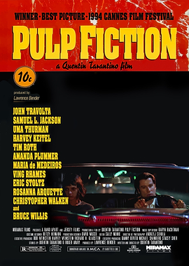 Pulp Fiction Movie Poster